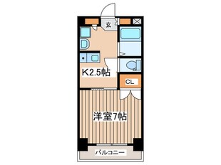 ラポ－ル鶴嶺の物件間取画像